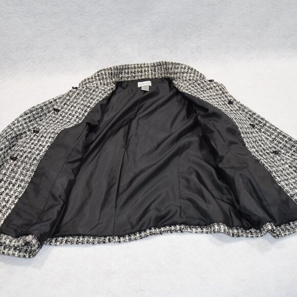 Chico's Tweed Jacket Size 2 ##0820 - Picture 5 of 10